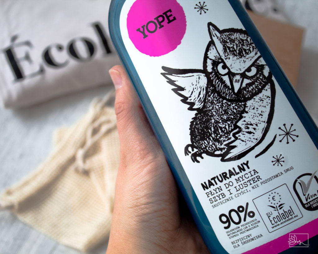 Yope Naturalny płyn do mycia szyb i luster