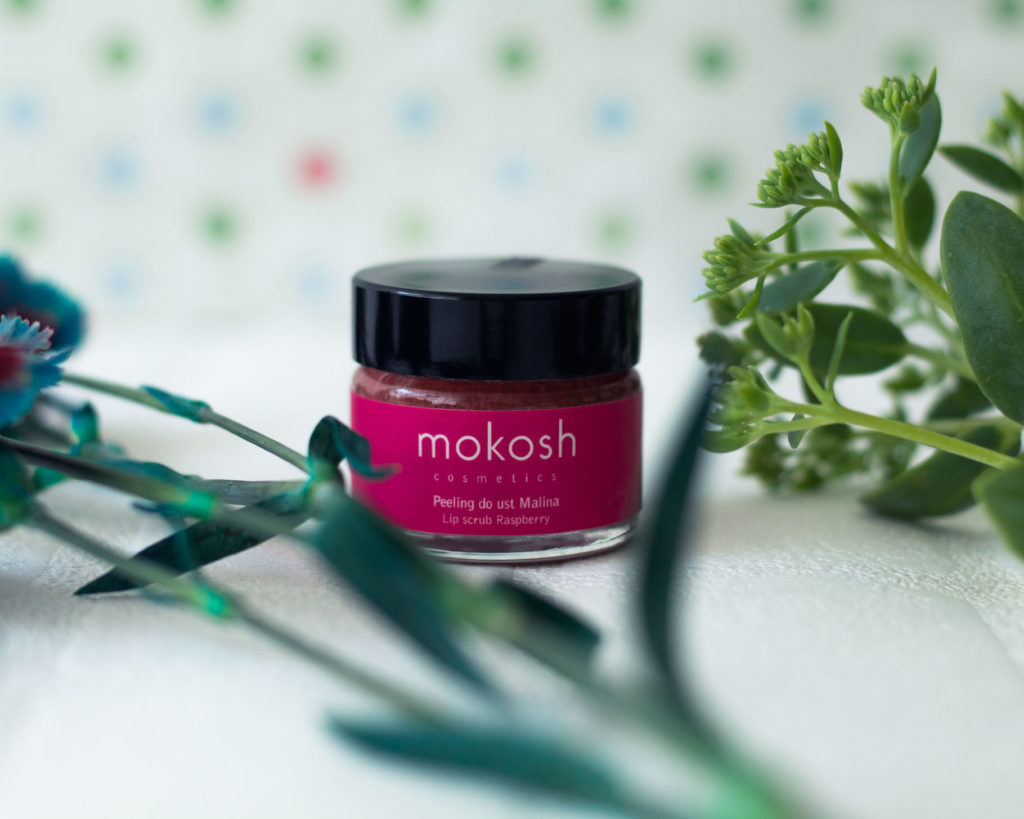 Mokosh peeling do ust Malina pielęgnacja ust